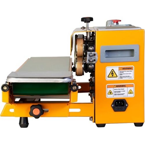  JORESTECH Industrial Continuous Band Sealer for Plastic & Laminated Bags Horizontal/Vertical CBS-630