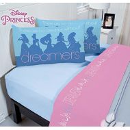 JORGE'S HOME FASHION PRINCESS DREAMERS DISNEY ORIGINAL SHEET SET 4 PCS FULL SIZE