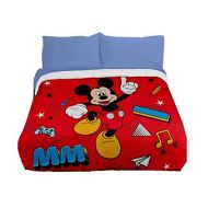 JORGE'S HOME FASHION INC JORGES HOME FASHION INC Mickey Mouse Disney Original Blanket with Sherpa Very Softy and Warm 1 PCS Full Size …