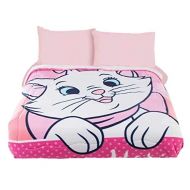 JORGE’S HOME FASHION INC MARIE KITTY ARISTOCATS KIDS GIRLS DISNEY ORIGINAL LICENSE FLEECE BLANKET WITH SHERPA VERY SOFTY AND WARM 1 PCS TWIN SIZE