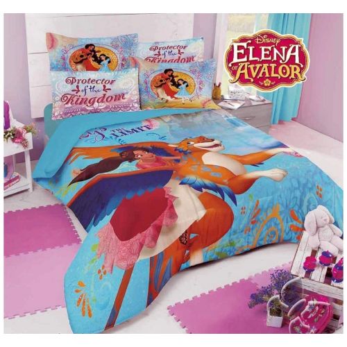  JORGE’S HOME FASHION INC New Pretty Collection Princess Latin Disney Original Kids Girls Comforter Set 3 PCS Queen Size