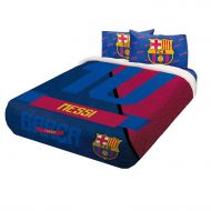 JORGES HOME FASHION INC MESSI BARCELONA FOOTBALL CLUB ORIGINAL LICENSED FUZZY FLEECE BLANKET 1 PIECE QUEEN