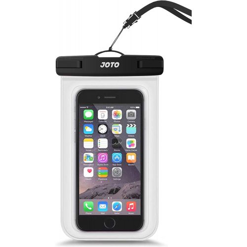  [아마존베스트]JOTO Universal Waterproof Pouch Cellphone Dry Bag Case for iPhone Xs Max XR XS X 8 7 6S Plus, Galaxy S10 Plus S10e S9 Plus S8 + Note 8 6 5 4, Pixel 3 XL Pixel 3 2 up to 6.5 Diagona