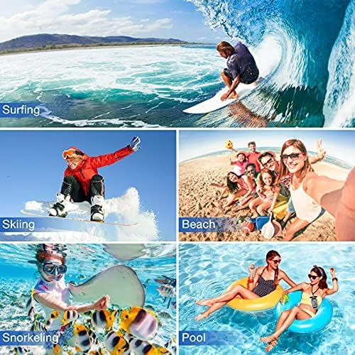  [아마존베스트]JOTO Universal Waterproof Case, Cellphone Dry Bag for iPhone Xs Max XR X 8 7 6S Plus SE 2020, Galaxy S10 S10e S9 S8 Plus/S6/Note 8 6 5 4, Pixel 3 XL/3 HTC LG Sony Nokia Motorola up