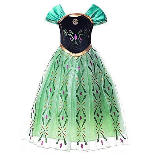  JOVMIN Little Girls Princess Dress Anna Fancy Dress Costume Halloween Party