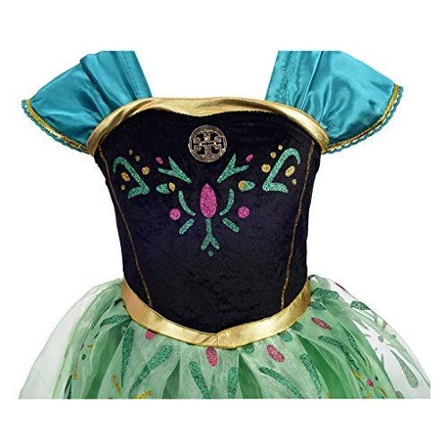  JOVMIN Little Girls Princess Dress Anna Fancy Dress Costume Halloween Party