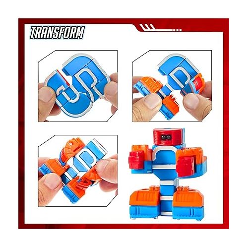  JOYIN 10 Pcs Number Bots Toys, Number Bots, Action Figure Learning Toys, Number Robots Toys, Educational Toy, Gifts for Kids Boys Girls 3 4 5 6 Years Old