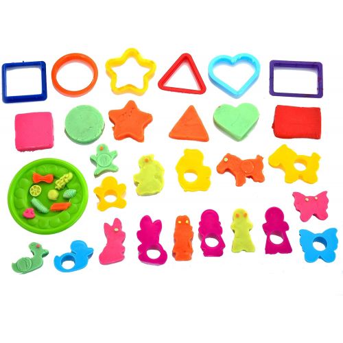  [아마존베스트]Joyin Toy 44 Pieces Clay Dough Tools Kit with Models and Molds.