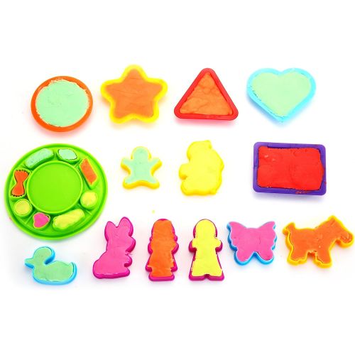  [아마존베스트]Joyin Toy 44 Pieces Clay Dough Tools Kit with Models and Molds.