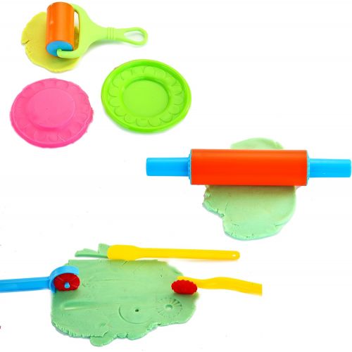  [아마존베스트]Joyin Toy 44 Pieces Clay Dough Tools Kit with Models and Molds.