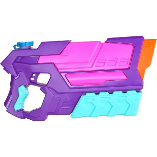  JOYIN Pink Aqua Phaser High Capacity Purple Water Gun Super Water Soaker Blaster Squirt Toy Swimming Pool Beach Sand Water Fighting Toy