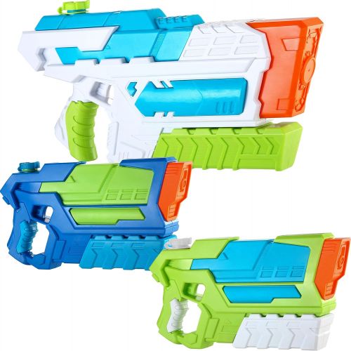  JOYIN 2 Aqua Phaser and 1 Hydro Enforcer High Capacity Water Gun Super Water Soaker Blaster Squirt Toy Swimming Pool Beach Sand Water Fighting Toy