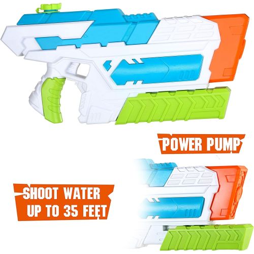  JOYIN 2 Aqua Phaser and 1 Hydro Enforcer High Capacity Water Gun Super Water Soaker Blaster Squirt Toy Swimming Pool Beach Sand Water Fighting Toy