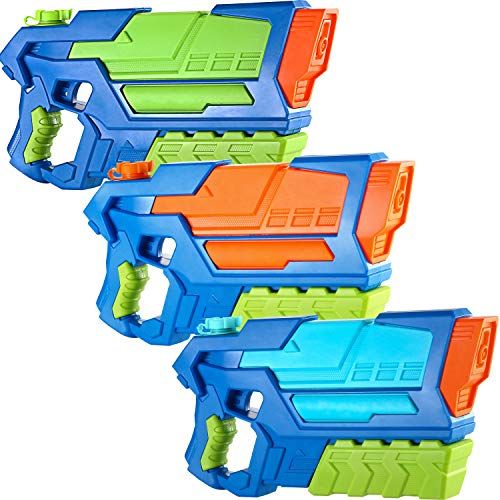  JOYIN 3 in 1 Aqua Phaser High Capacity Water Gun Super Water Soaker Blaster Squirt Toy Swimming Pool Beach Sand Water Fighting Toy