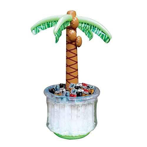  JOYIN 60 Inflatable Palm Tree Cooler, Beach Theme Party Decor, Party Supplies for Pool Party and Beach Party