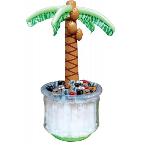  JOYIN 60 Inflatable Palm Tree Cooler, Beach Theme Party Decor, Party Supplies for Pool Party and Beach Party