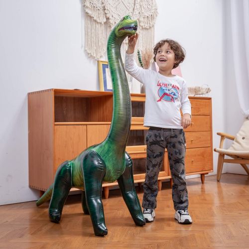  JOYIN 48 Brachiosaurus Inflatable Dinosaur Toy for Pool Party Decorations, Birthday Party Gift, Gift for Kids and Adults