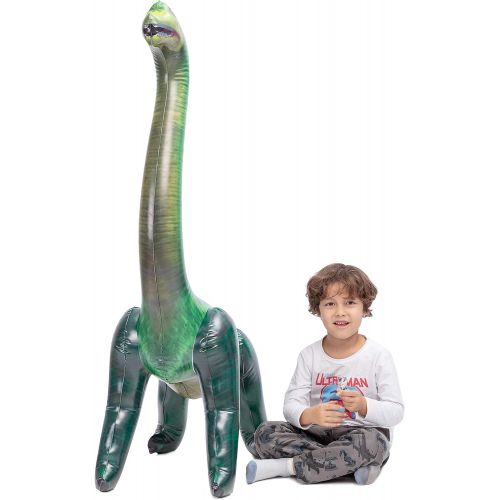  JOYIN 48 Brachiosaurus Inflatable Dinosaur Toy for Pool Party Decorations, Birthday Party Gift, Gift for Kids and Adults