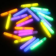 [아마존베스트]JOYIN 200 Pcs Mini Glow Sticks Bulk with 8 Colors for Glow Easter Egg, Kids Glow-in-The-Dark, Easter Basket Stuffers, Easter, Christmas Halloween Party Supplies, 4th of July, Indep