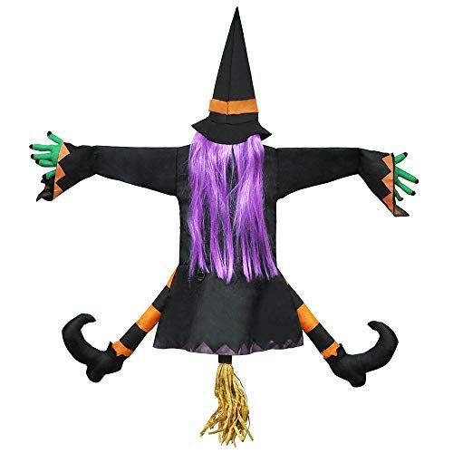  할로윈 용품JOYIN Crashing Witch into Tree Halloween Decoration