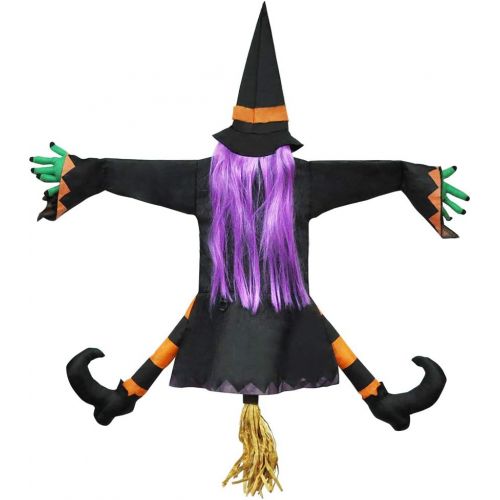  할로윈 용품JOYIN Crashing Witch into Tree Halloween Decoration