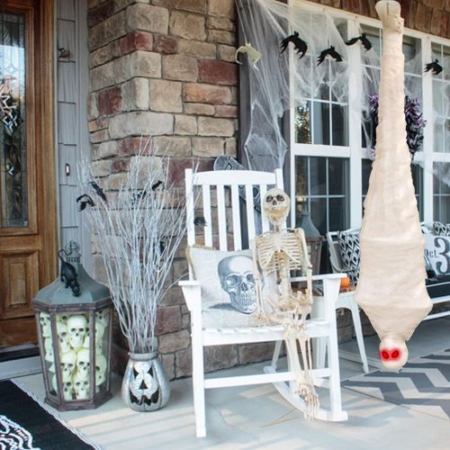  할로윈 용품JOYIN 47 Halloween Decorations Light Up Hanging Cocoon Corpse for Halloween Indoor and Outdoor Decorations