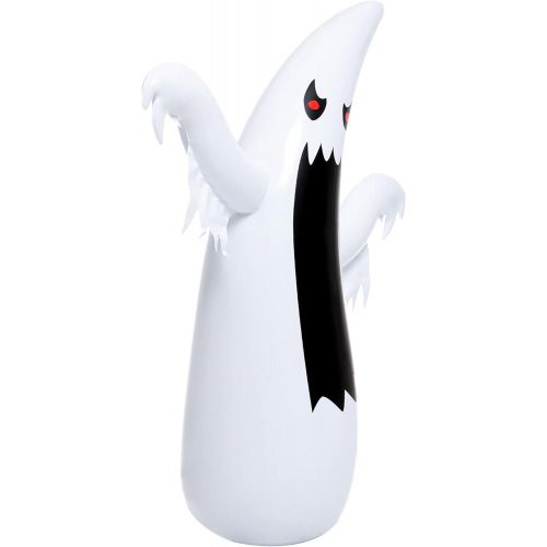  할로윈 용품JOYIN Halloween Inflatable Ghost Tumbler Decoration, 4.5 FT Halloween Inflatable White Ghost Tumbler Prop for Halloween Indoor Outdoor Party Decorations, Haunted House Decorations