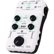 JOYO Audio Mixer USB Audio Interface Stereo XLR+48V Phantom Power Mixer for Live Streaming Recording Podcasting Plug & Play (MOMIX PRO)