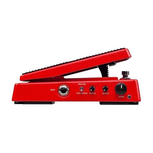  JOYO WAH-II Classic and Multifunctional WAH Pedal Featuring Wah-Wah/Volume Functions with WAHWAH Sound Quality Value knob (Red)