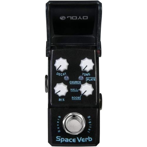  JOYO Digital Reverb Mini Pedal 4 Modes Reverb Pedal for Guitar Effect - True Bypass (Space Verb JF-317)