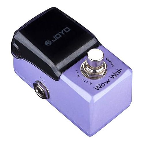  JOYO Auto Wah Mini Pedal for Electric Guitar Effect - True Bypass Ironman Series (Wow Wah JF-322)