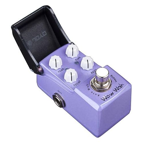  JOYO Auto Wah Mini Pedal for Electric Guitar Effect - True Bypass Ironman Series (Wow Wah JF-322)