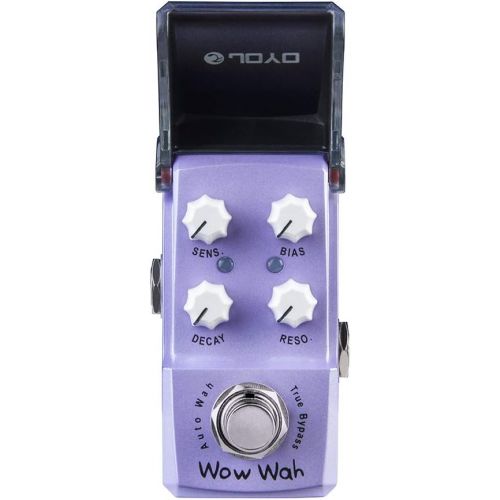  JOYO Auto Wah Mini Pedal for Electric Guitar Effect - True Bypass Ironman Series (Wow Wah JF-322)