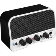 JOYO Mini Guitar Amplifier 5W Electric Guitar Amp Small Practice Guitar Amp with Bluetooth Clean & Overdrive Channels Portable Rechargeable (JA-02 II Black)