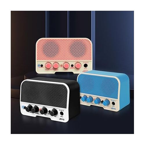  JOYO Mini Guitar Amplifier 5W Electric Guitar Amp Small Practice Guitar Amp with Bluetooth Clean & Overdrive Channels Portable Rechargeable (JA-02 II Black)