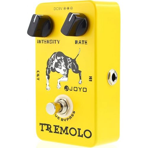  JOYO JF-09 Tremolo Guitar Pedals Guitar Effect Pedal Single Effect with True Bypass