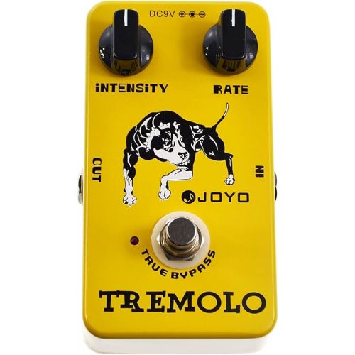  JOYO JF-09 Tremolo Guitar Pedals Guitar Effect Pedal Single Effect with True Bypass