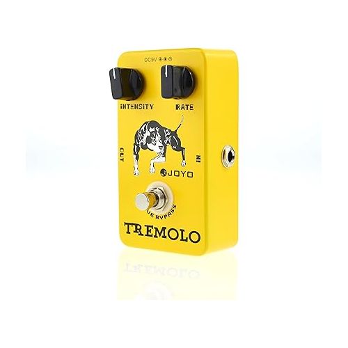  JOYO JF-09 Tremolo Guitar Pedals Guitar Effect Pedal Single Effect with True Bypass