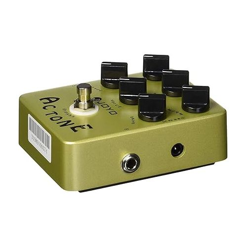  JOYO JF-13 AC Tone Vintage Tube Amplifier Effects Pedal Analog Circuit British Rock Distortion Sound for Electric Guitar Effect - Bypass