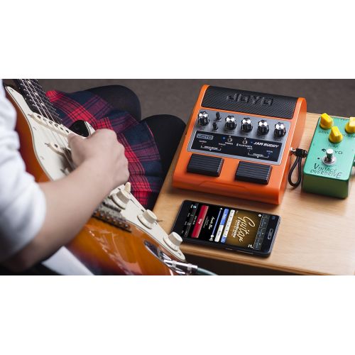  JOYO Joyo JAM BUDDY Portable Dual channel 2x4W Guitar Pedal Amp (Orange)