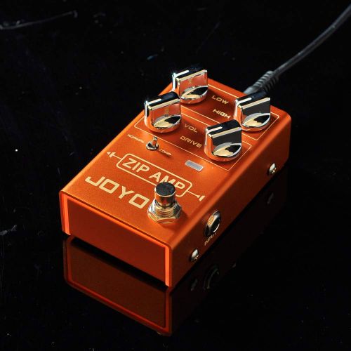  JOYO R-04 ZIP AMP Overdrive Pedal for Rocker, Guitar Effect Pedal, Strong Compression Overdrive Tone, True Bypass