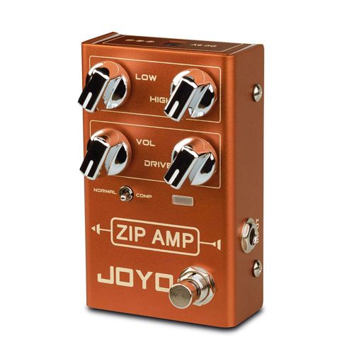  JOYO R-04 ZIP AMP Overdrive Pedal for Rocker, Guitar Effect Pedal, Strong Compression Overdrive Tone, True Bypass