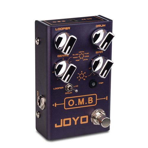  Guitar Effect Pedal, JOYO R-06 O.M.B LOOPER + Drum Machine, Electric Guitar Pedal Effect, Bypass
