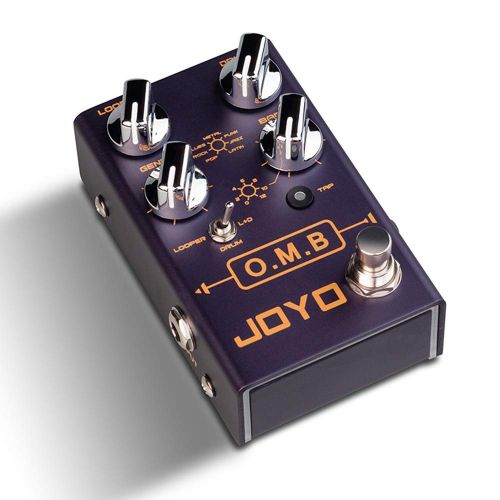  Guitar Effect Pedal, JOYO R-06 O.M.B LOOPER + Drum Machine, Electric Guitar Pedal Effect, Bypass