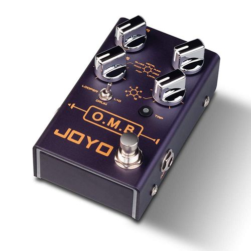  Guitar Effect Pedal, JOYO R-06 O.M.B LOOPER + Drum Machine, Electric Guitar Pedal Effect, Bypass