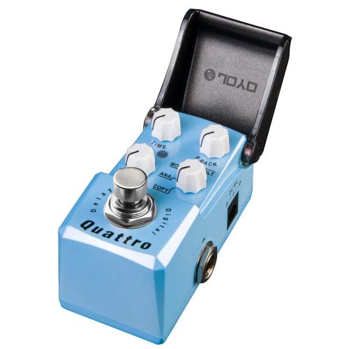  JOYO JF-318 Ironman Quattro Digital Delay Effect Pedal, Mini Single Effect, True Bypass