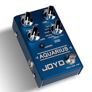 JOYO R-07 AQUARIUS Delay + LOOPER Multi Guitar Effect Pedal, Multieffects Pedal, with 8 Digital Delay Effects