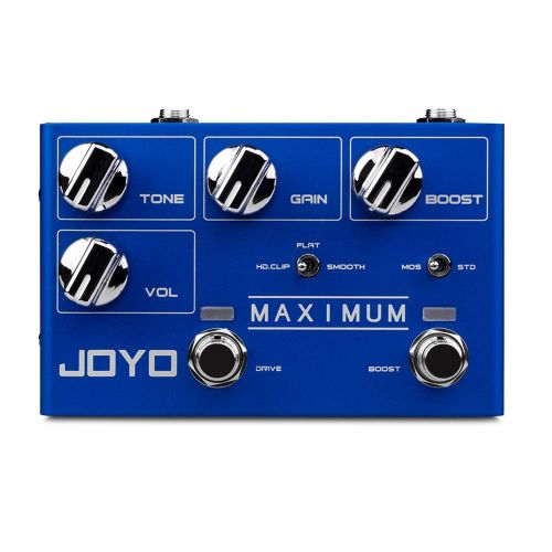  JOYO R-05 Maximum Overdrive Guitar Pedal Effect, Dual Channel