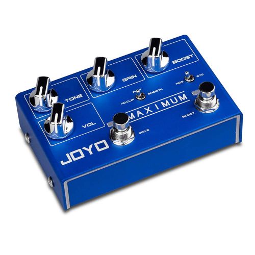  JOYO R-05 Maximum Overdrive Guitar Pedal Effect, Dual Channel