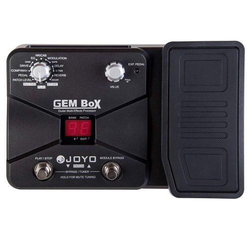  JOYO GEM BOX Multi Effects Processor, Floor Multi-effects Pedal, 60 Effects and Footswitch